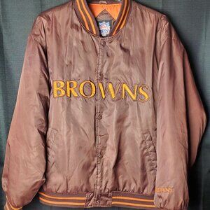 1990s Cleveland Browns Gameday Puffer Jacket XXL